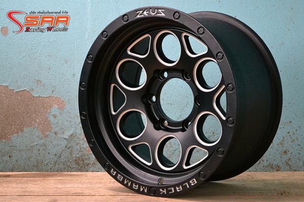 ล้อแม็กซ์ ZEUS-11 BLACK MAMBA ขอบ16 วงละ 4,000 บาท