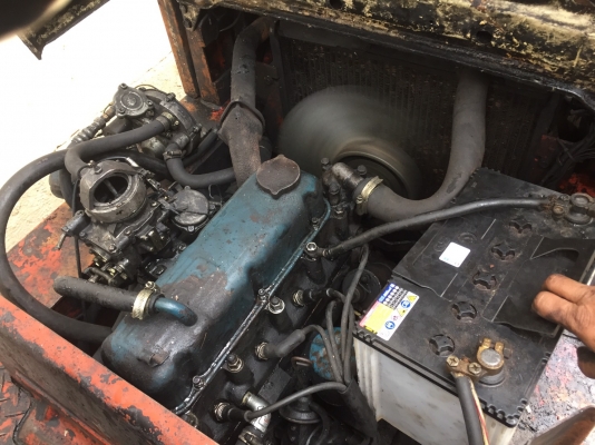 ขายด่วนน โคตรถูกก!! NISSAN รุ่น NF01 FD15 เสา 3 เมตร เกียร์ Manual