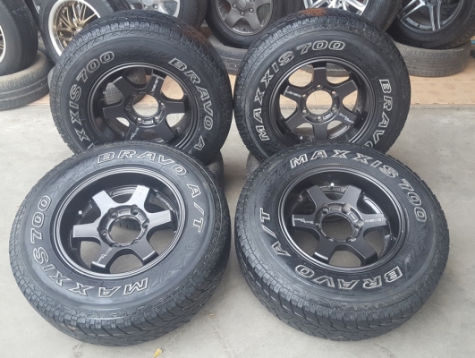 ขายล้อมือ2 LENSO RT8 ขอบ15 6รู 139 พร้อมยาง 4 ล้อ