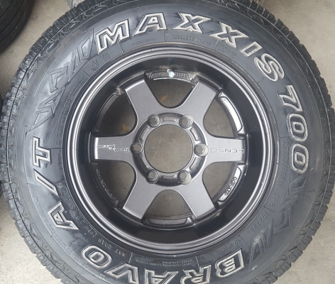 ขายล้อมือ2 LENSO RT8 ขอบ15 6รู 139 พร้อมยาง 4 ล้อ