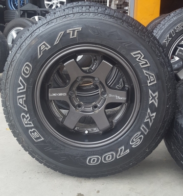 ขายล้อมือ2 LENSO RT8 ขอบ15 6รู 139 พร้อมยาง 4 ล้อ