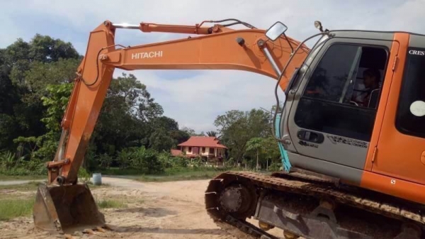 ขาย 1,050,000 บาท HITACHI ZX200-1 ทำงาน 14,xxx ชม เครื่องดี ปั้มแรง โช่หนา เอวแน่น ไฟฟ้า ครบ เอกสารเ ขาย 1,050,000 บาท HITACHI ZX200-1 ทำงาน 14,xxx ชม เครื่องดี ปั้มแรง โช่หนา เอวแน่น ไฟฟ้า ครบ เอกสารเ