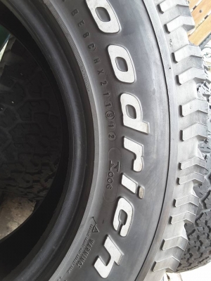 BF KO1 USA. 245-70-16 ปี12 สภาพสวยๆ 1ชุด BF KO1 USA. 245-70-16 ปี12 สภาพสวยๆ 1ชุด