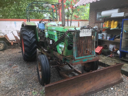 ขาย รถไถ ดอย รถพร้อมใช้งานมีใบดัน หางพรวนพร้อม รถสภาพดีเครือง80แรง เพลาเดียวขาย 135000