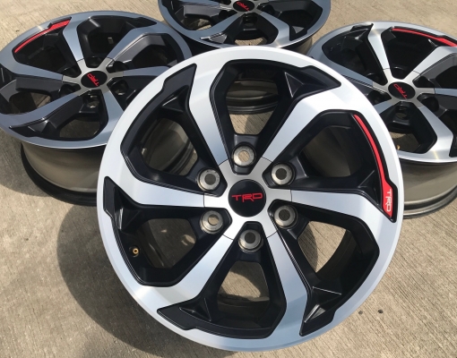 ล้อแม็กป้ายแดง TOYOTA REVO TRD ขอบ 17