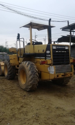 รถตัก kamatsu WA100-1 รุ่นยอดนิยม เครื่อง เกียร์ ปั๊มแรงดี พร้อมลุยงาน