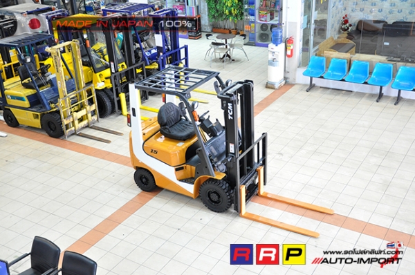 ขายรถโฟล์คลิฟท์มือสอง TCM รุ่น FG15T19-18H11511 นำเข้าจากประเทศญี่ปุ่น 100\% ไม่เคยใช้งานในไทย