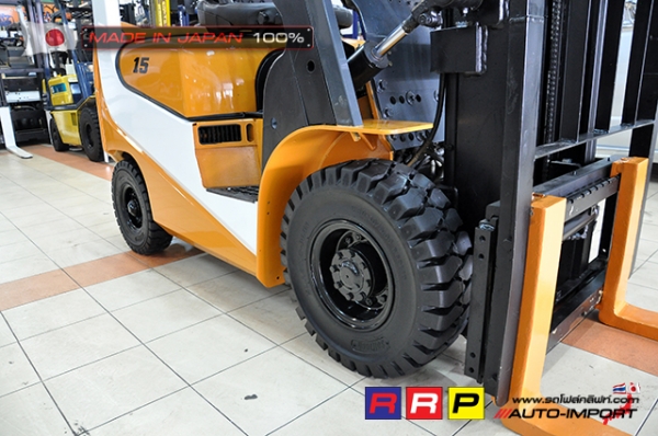ขายรถโฟล์คลิฟท์มือสอง TCM รุ่น FG15T19-18H11511 นำเข้าจากประเทศญี่ปุ่น 100\% ไม่เคยใช้งานในไทย