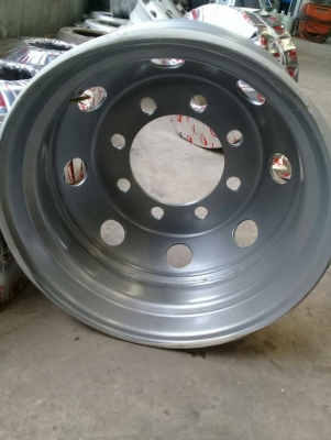 **ราคา 1,950 ** กะทะล้อแม็กใหม่ สามมิตร SMM  22.5 x 8.25 แบบไม่ใช้ยางใน