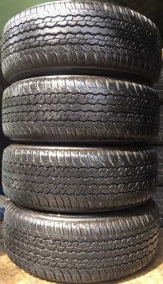 ล้อแม็กป้ายแดง TOYOTA REVO TRD ขอบ 17 พร้อมยาง Dunlop 265-65-17 ปี 16