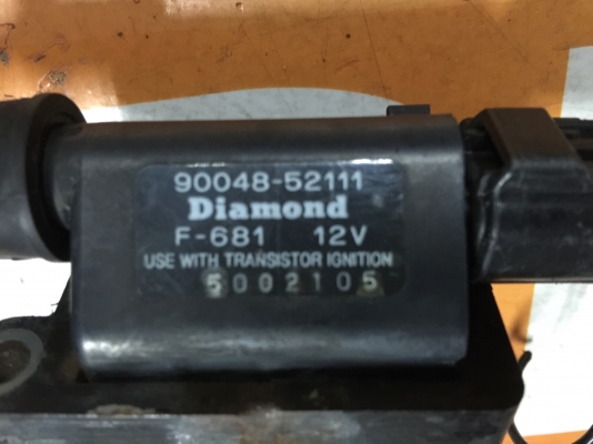 ขายคอยล์จุดระเบิดเครื่อง JB-JL มิร่า4สูบ TURBO ขนาด 660cc. ขายคอยล์จุดระเบิดเครื่อง JB-JL มิร่า4สูบ TURBO ขนาด 660cc.