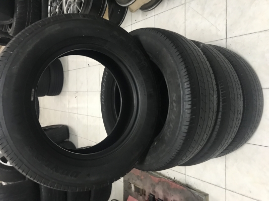 ยาง DUNLOP 215/65R16 ปี15 ขาย 4 เส้น 2400 Tel. 0850448320