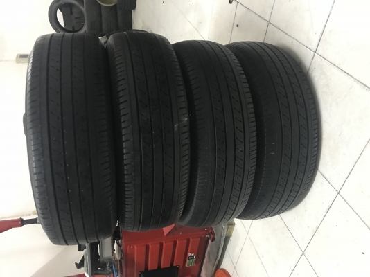 ยาง DUNLOP 215/65R16 ปี15 ขาย 4 เส้น 2400 Tel. 0850448320