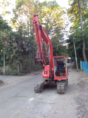ขายรถขุดคูโบต้า55พร้อมใช้ลงงานได้เลยขายออกอยากได้ตัวใหญ่ขึ่น285,000