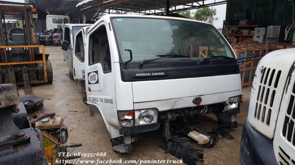 SALE*สินค้าเก่านอก หัวเก๋งรถบรรทุก6ล้อกลาง /CABIN NISSAN รุ่น:PU41H4  (มีขาหน้า/มีขาหลัง/รุ่นยกหัวได้) ราคาเพียง 29,000 บาท สนใจรีบติดต่อ 0819337688, line id 0819337688 http://www.facebook.com/panintertruck