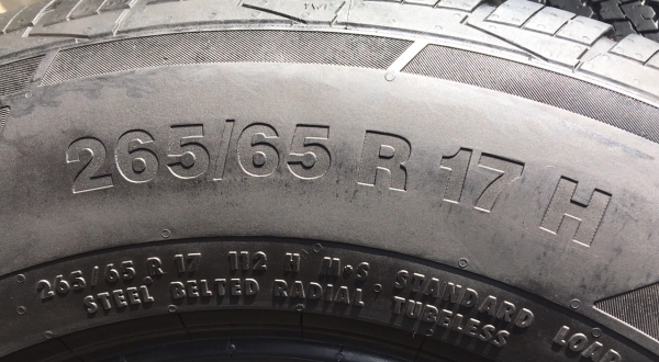 ยาง Continental 265-65-17 ปี 16 ดอกยางหนาปึก ยาง Continental 265-65-17 ปี 16 ดอกยางหนาปึก