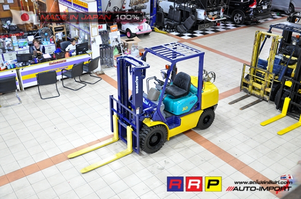 ขายรถโฟล์คลิฟท์มือสอง KOMATSU รุ่น FG30HT-12-520568 นำเข้าไม่เคยใช้งานในไทย ขายรถโฟล์คลิฟท์มือสอง KOMATSU รุ่น FG30HT-12-520568 นำเข้าไม่เคยใช้งานในไทย