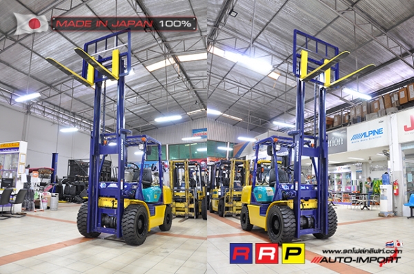 ขายรถโฟล์คลิฟท์มือสอง KOMATSU รุ่น FG30HT-12-520568 นำเข้าไม่เคยใช้งานในไทย ขายรถโฟล์คลิฟท์มือสอง KOMATSU รุ่น FG30HT-12-520568 นำเข้าไม่เคยใช้งานในไทย