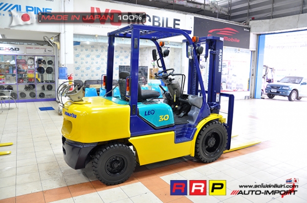 ขายรถโฟล์คลิฟท์มือสอง KOMATSU รุ่น FG30HT-12-520568 นำเข้าไม่เคยใช้งานในไทย ขายรถโฟล์คลิฟท์มือสอง KOMATSU รุ่น FG30HT-12-520568 นำเข้าไม่เคยใช้งานในไทย