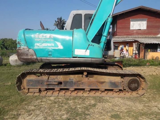 รถบ้านฝากขาย..KOBELCO SK120-3 มาร์คไฟว์ ซุปเปอร์  เก่าใน สภาพดี  โซ่ใหม่ แอร์เย็น เครื่องเสียงเพราะ  เดิมๆๆ เอวแน่น เอกสารอินวอย โทร 089-3818694 ดวงนภา