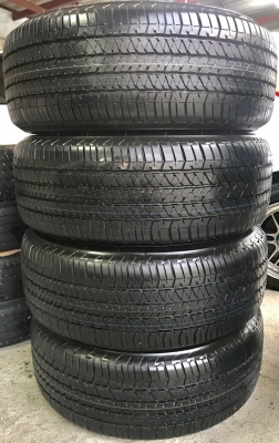 แม็กป้ายแดง Mitsu Pajero Sport ตัวท๊อป ขอบ 18 พร้อมยางป้ายแดง 265-60-18 Bridgestone ปี 17 ตุ่มอลัง เส้นสีชัดๆ