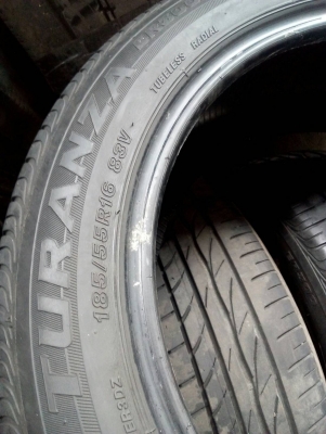185/55R16 BRIDGESTONE TURANZA ER-300  ชุด 4 เส้น  โทร.081-427-3941 ไอดีไลน์  0814273941