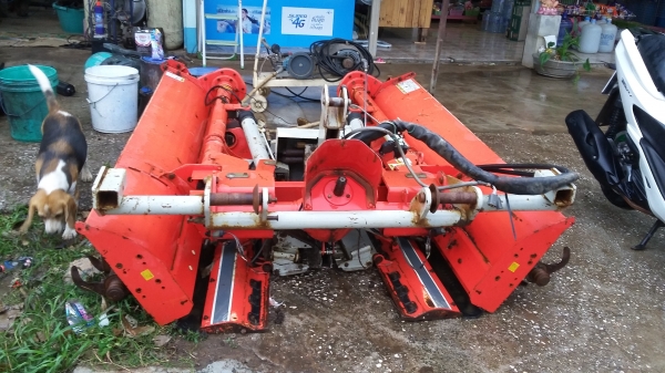 โรตารี่พับแขนได้ขนาดหน้ากว้าง 3.80เมตร โรตารี่พับแขนได้ขนาดหน้ากว้าง 3.80เมตร