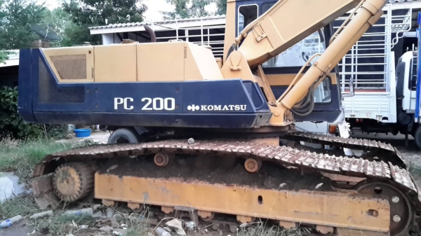 ขายด่วนรถแมคโคร komatsu