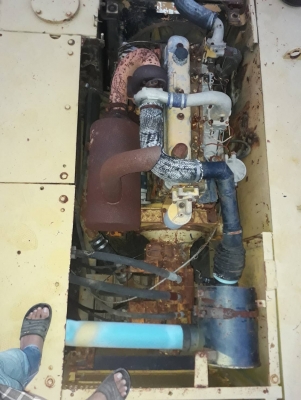 ขายด่วนรถแมคโคร komatsu