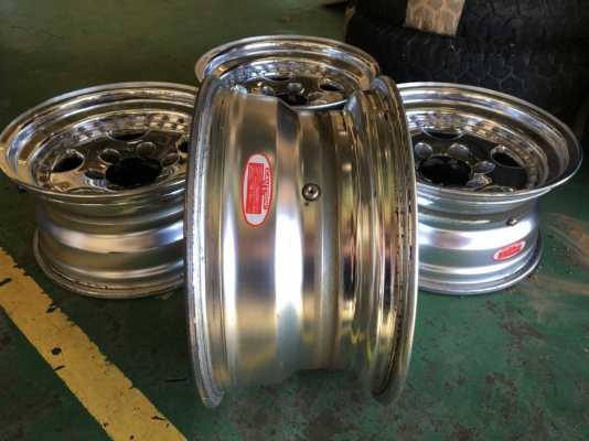 ขายล้อ WORK Deerfield Chrome 16x8 ลบ6 6รูกระบะ สวยๆประมูลญี่ปุ่น