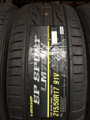 ขายยางใหม่ DUNLOP LM704 215-50-17 ปี17 ชุดละ 11,000 บาท