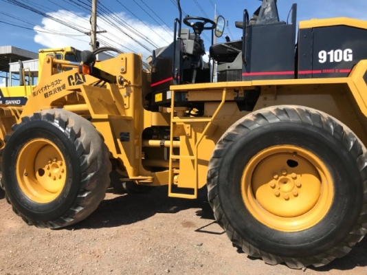 ขายรถตักล้อยาง CAT 910G (เทียบเท่า WA100) รถนอกนำเข้าเองจากญี่ปุ่น สภาพสวยพร้อมใช้งาน มีVDOการทำงานครับ ขายรถตักล้อยาง CAT 910G (เทียบเท่า WA100) รถนอกนำเข้าเองจากญี่ปุ่น สภาพสวยพร้อมใช้งาน มีVDOการทำงานครับ