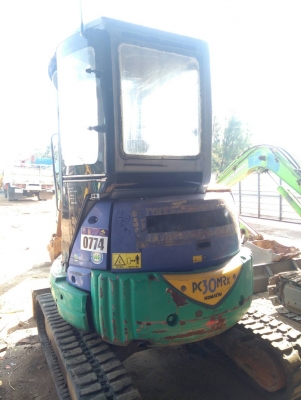 รถแบคโฮ KOMATSU PC30MR รถเก่านอกพึ่งนำเข้า ยังไม่เคยใช้งานในไทย โซ่หนา เอวแน่น คอนโทลสั้น ปั้มนิ้ว ไฟฟ้าครบ รถสภาพพร้อมใช้งาน มีเอกสารใบอินวอยซ์