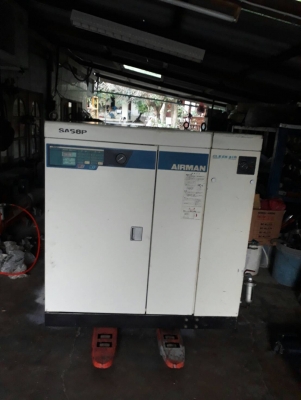 ปั๊มลมสกรูAIRMAN 10 Hpพร้อมdryer เก่าญี่ปุ่น0833554933