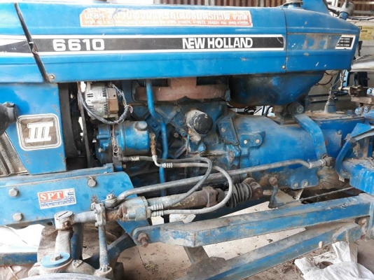 ขายรถไถ FORD6610เสื้อลาย เอกสารเล่มทะเบียน ใบดันหน้า ผานหลัง