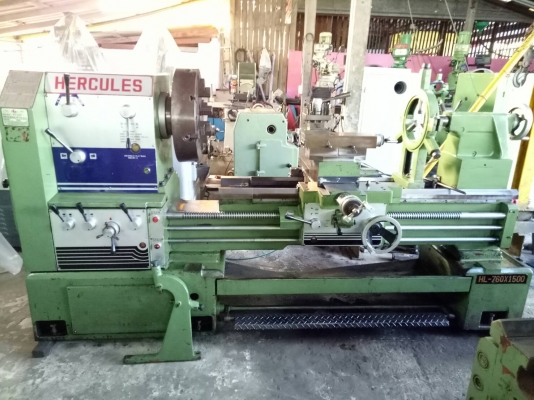 ขายเครื่องกลึงหนัก8ฟุต760*1500รู3นิ้ว2 อุปกรณ์ครบพร้อมใช้ของแถมเพียบครับ