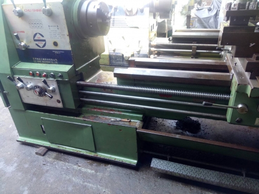 เครื่องกลึง14ฟุตซูชิง760*3000รุ3นิ้ว2 อุปกรณ์ครบ3เพลาเบรคพร้อมใช้ราคากันเองครับ