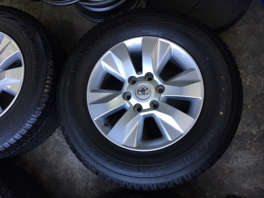 ล้อแม็ก Toyota Revo ขอบ17 พร้อมยาง ยาง Yokohama 265-65-17 ปี 15