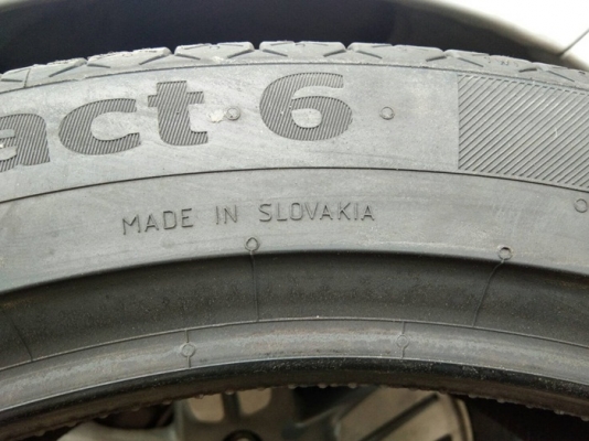 CONTINENTAL CONTACT 6 275/35ZR19 เส้นละ 6,800 บาท