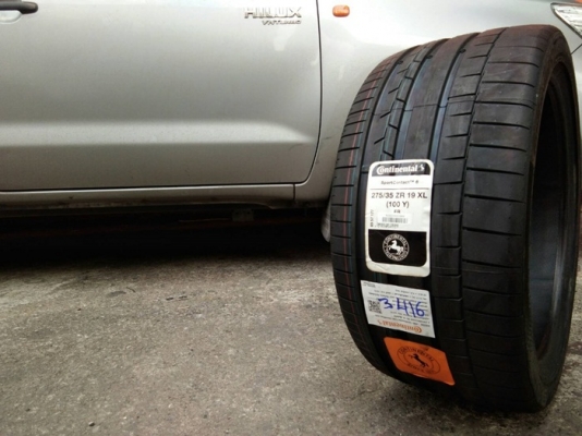 CONTINENTAL CONTACT 6 275/35ZR19 เส้นละ 6,800 บาท