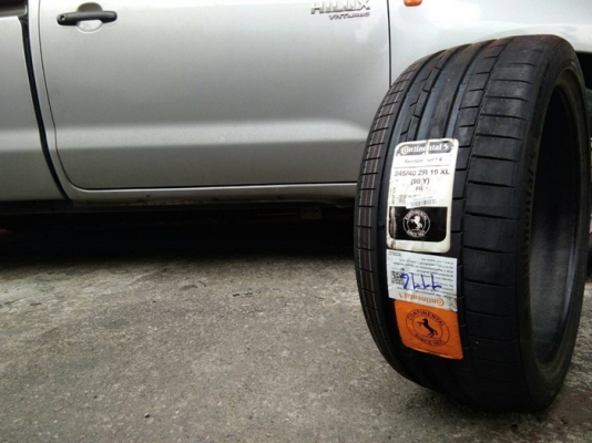CONTINENTAL CONTACT 6 245/40ZR19 เส้นละ 5,800 บาท
