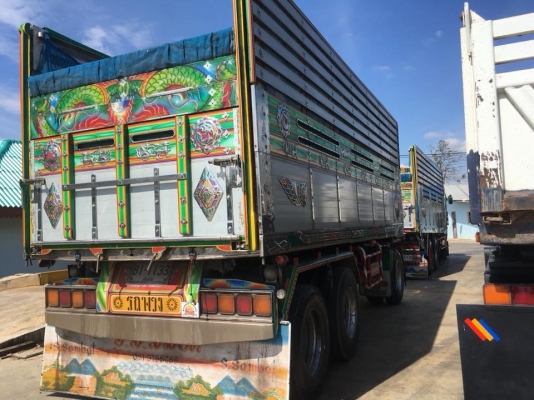 Hino mega เครื่อง 320 แรง ปี 49 แม่ลูกดั้มพ์พืชไร่ กระบะเนียมอู่ ส.สมบัติชุดใหญ่ ใส่ของได้ 30.9 ตัน สภาพสวยเดิมๆบางๆ พร้อมใช้งาน ทะเบียนพร้อม