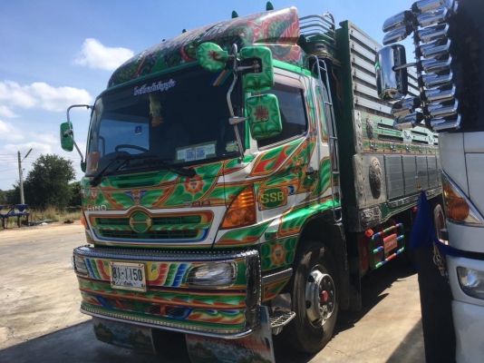 Hino mega เครื่อง 320 แรง ปี 49 แม่ลูกดั้มพ์พืชไร่ กระบะเนียมอู่ ส.สมบัติชุดใหญ่ ใส่ของได้ 30.9 ตัน สภาพสวยเดิมๆบางๆ พร้อมใช้งาน ทะเบียนพร้อม
