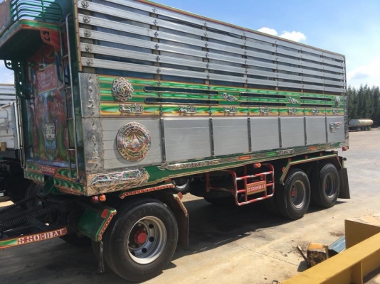 Hino mega เครื่อง 320 แรง ปี 49 แม่ลูกดั้มพ์พืชไร่ กระบะเนียมอู่ ส.สมบัติชุดใหญ่ ใส่ของได้ 30.9 ตัน สภาพสวยเดิมๆบางๆ พร้อมใช้งาน ทะเบียนพร้อม