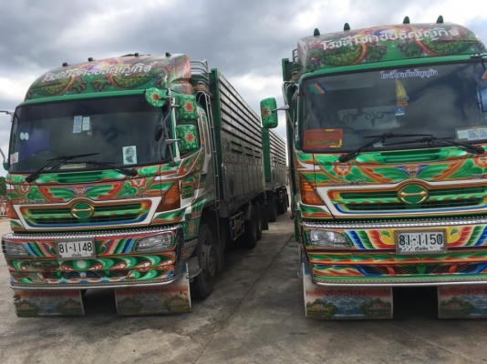 Hino mega เครื่อง 320 แรง ปี 49 แม่ลูกดั้มพ์พืชไร่ กระบะเนียมอู่ ส.สมบัติชุดใหญ่ ใส่ของได้ 30.9 ตัน สภาพสวยเดิมๆบางๆ พร้อมใช้งาน ทะเบียนพร้อม