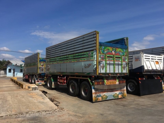 Hino mega เครื่อง 320 แรง ปี 49 แม่ลูกดั้มพ์พืชไร่ กระบะเนียมอู่ ส.สมบัติชุดใหญ่ ใส่ของได้ 30.9 ตัน สภาพสวยเดิมๆบางๆ พร้อมใช้งาน ทะเบียนพร้อม