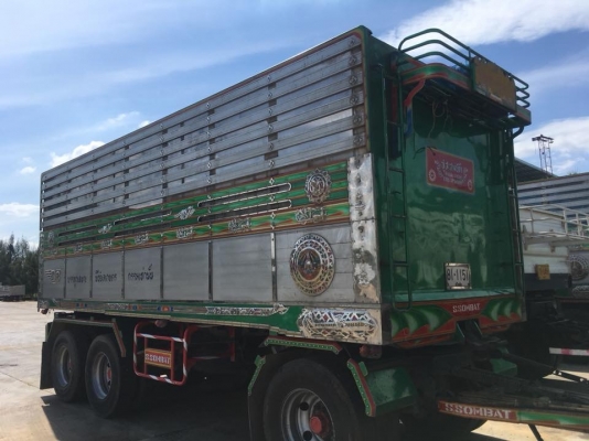 Hino mega เครื่อง 320 แรง ปี 49 แม่ลูกดั้มพ์พืชไร่ กระบะเนียมอู่ ส.สมบัติชุดใหญ่ ใส่ของได้ 30.9 ตัน สภาพสวยเดิมๆบางๆ พร้อมใช้งาน ทะเบียนพร้อม