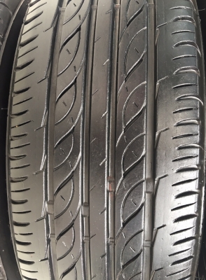 ล้อแม็ก Toyota Vios รุ่น12ก้าน สีรมดำ ขอบ 15 พร้อมยาง 185-60-15 ปลายปี 15