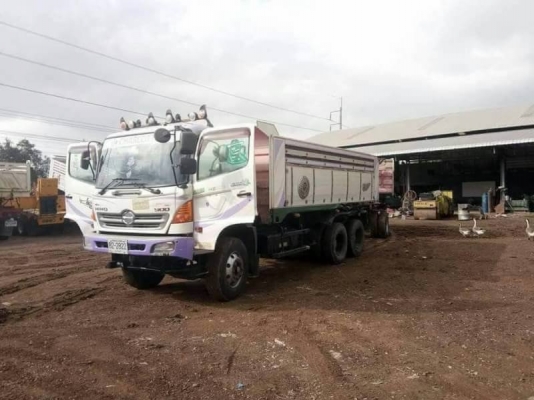 ขาย 1,895,000 บาท HINO MEGA 344 ปี 54 (แม่ดั้ม-ลูกดั้ม 3 คาน ) เครื่องดี หัวบาง ยางดี คัสชีสวย เอกสา