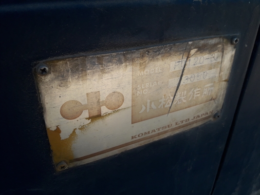 ขายด่วนโคมัสสุ PC120-3 วางเครื่อง6BB1 ปั้มเดิม เครื่องหลวม ปั้มโซล่าติดยาก ทุกอย่างทำงานได้ปกติ